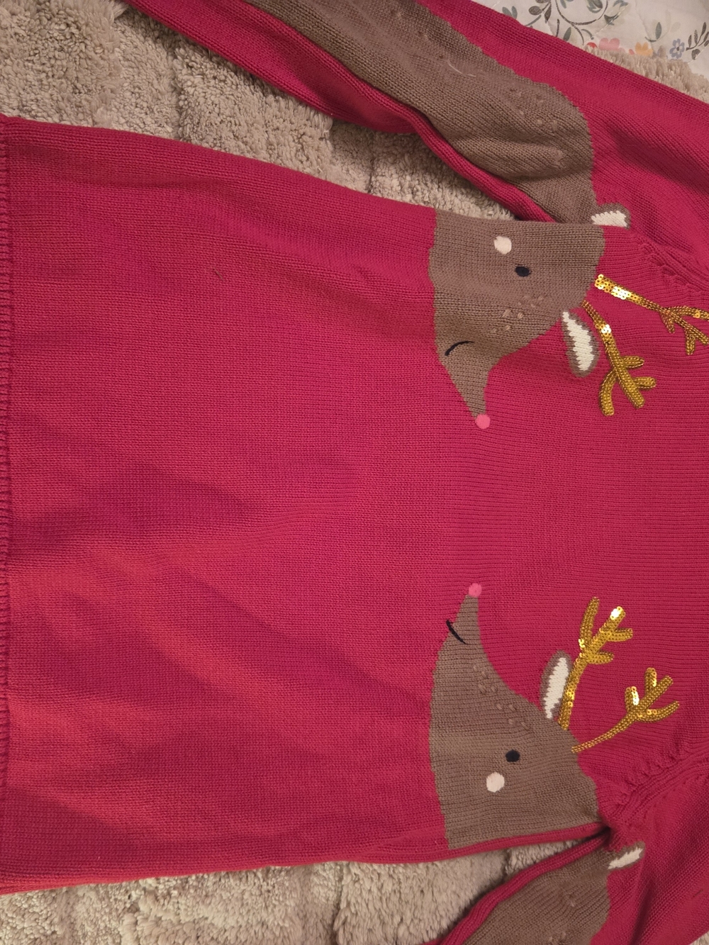 Festive Reindeer Sweater